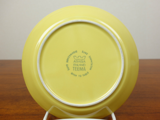 ARABIA/アラビア Teema/ティーマ ティーカップ&ソーサー イエロー 003