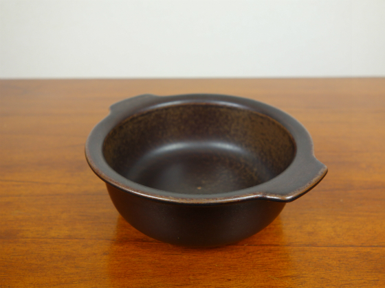 【ARABIA】　Ruska 持ち手付きピッチャーボウル ARABIA/アラビア Ruska/ルスカ 持ち手付きボウル14cm 008|北欧