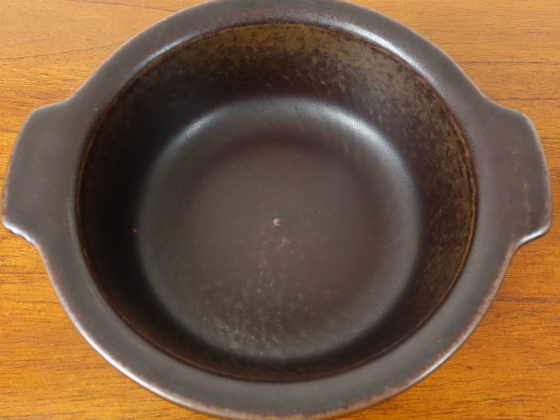 【ARABIA】　Ruska 持ち手付きピッチャーボウル ARABIA/アラビア Ruska/ルスカ 持ち手付きボウル14cm 008|北欧