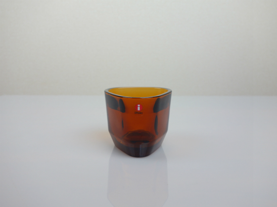 iittala/イッタラ Tris/トリス キャンドルホルダー ブラウン 001