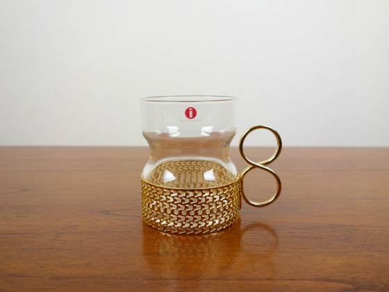 iittala/イッタラ Tsaikka/ツァイッカ グラスセット クリア×ゴールド