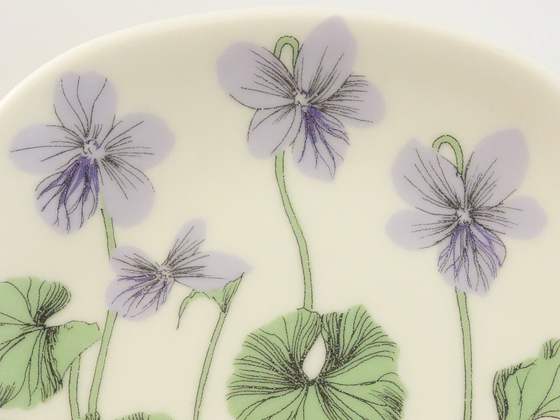 【GINGER掲載商品】 ARABIA/アラビア Botanica/ボタニカ viola palustris(ビオラ 食器