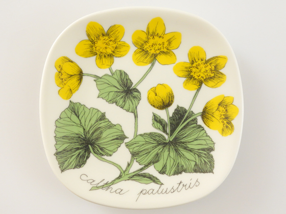 ARABIA エステリ・トムラ ボタニカ \"Caltha palustris\" ARABIA エステリ・トムラ ボタニカ 
