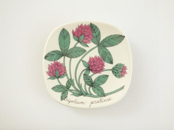 ファッション ARABIA/アラビア pratense trifolium Botanica/ボタニカ 置物
