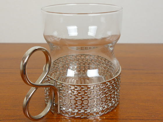イッタラ  ツァイッカ  グラス シルバー 2個セット1957-2015年