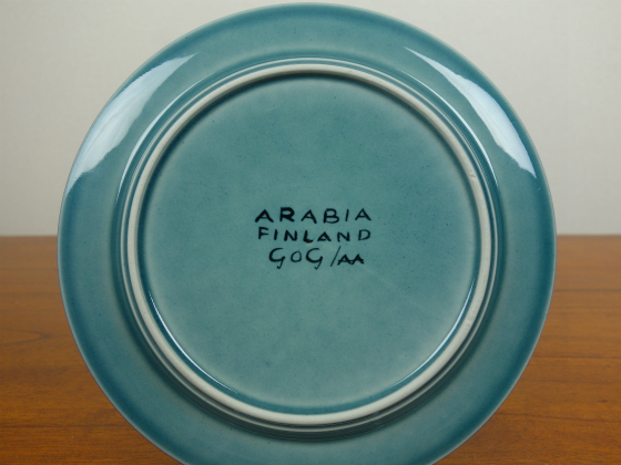 ARABIA/アラビア Fructus/フラクタス プレート20cm ブルー 013 ARABIA/アラビア Fructus/フラクタス プレート20cm ブルー 013