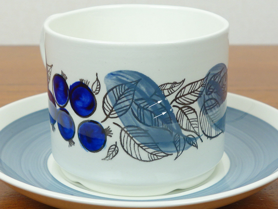 Rorstrand/ロールストランド Gille/ジッレ カップ&ソーサー 007