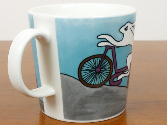 ARABIA - アラビア　ヘルヤ   別注・Pipliaマグ✳︎ Arabia Helja ARABIA/アラビア Helja Collection バニーマグ Cycling 001|北欧
