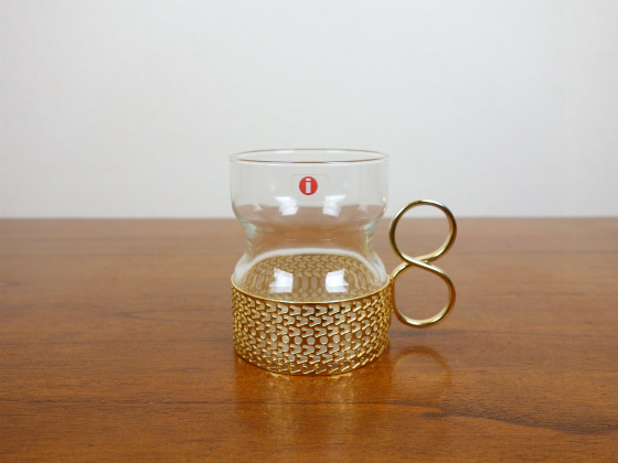 iittala/イッタラ Tsaikka/ツァイッカ グラスセット クリア×ゴールド