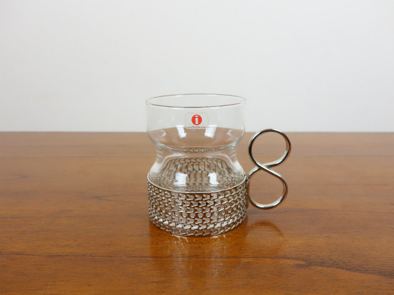 iittala/イッタラ Tsaikka/ツァイッカ グラスセット クリア×シルバー