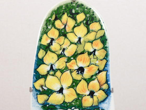 ARABIA/アラビア ヘルヤ・リウッコ=スンドストロムの陶板 サニー