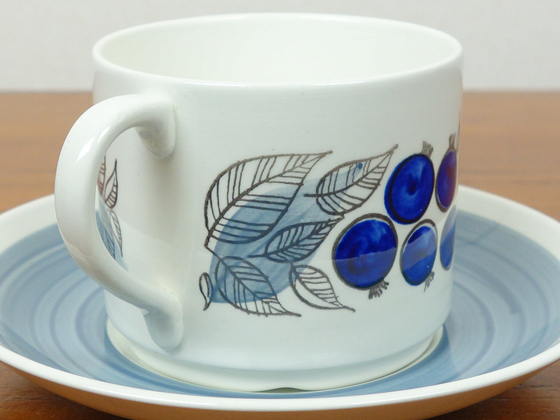 Rorstrand/ロールストランド Gille/ジッレ カップ&ソーサー 008|北欧