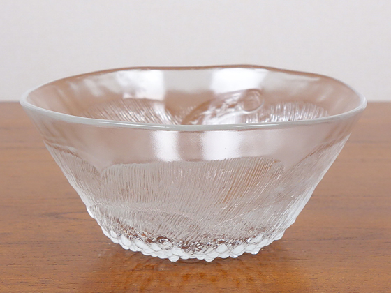 Nuutajarvi ヌータヤルヴィ Pioni ガラス ボウル 12cm 6個 052)北欧 ヴィンテージ 廃盤品 NUUTAJARVI ヌータヤルヴィ