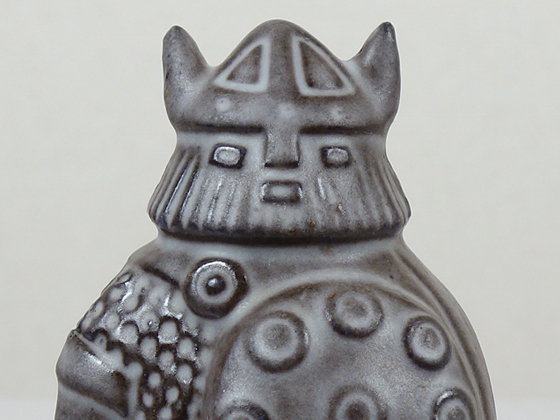 ヴァイキング　フィギュア　Sサイズ　ウプサラ・エクビィ　ヴィンテージ Upsala Ekeby/ウプサラエクビー Vikingのフィギュア S 006|北欧
