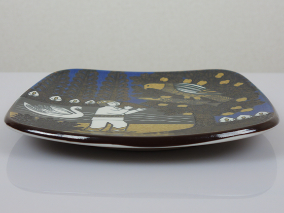 北欧 ヴィンテージ アラビア ARABIA カレワラ イヤープレート 1980年 Arabia Kalevala 1999 イヤープレート, ヴィンテージ