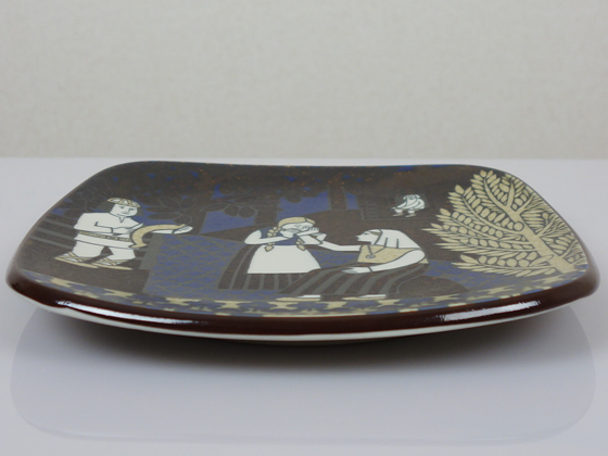 ARABIAカレワラ　1992年　イヤープレート　箱あり ARABIA アラビア Kalevala カレワラ イヤープレート 1992年