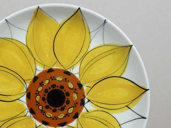 ARABIA/アラビア Aurinkoruusu/アウリンコルース プレート20cm 001