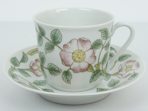 ロールストランド Rorstrand/ロールストランド Nyponros/ニポンロス カップ＆ソーサー