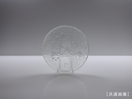 新到着 NUUTAJARVI/ヌータヤルヴィ Fauna/ファウナ クリア プレート15cm 食器