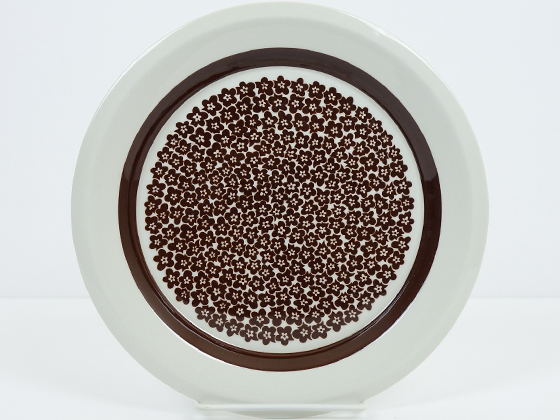 ARABIA/アラビア Faenza/ファエンツァ プレート20cm ブラウン 033|北欧