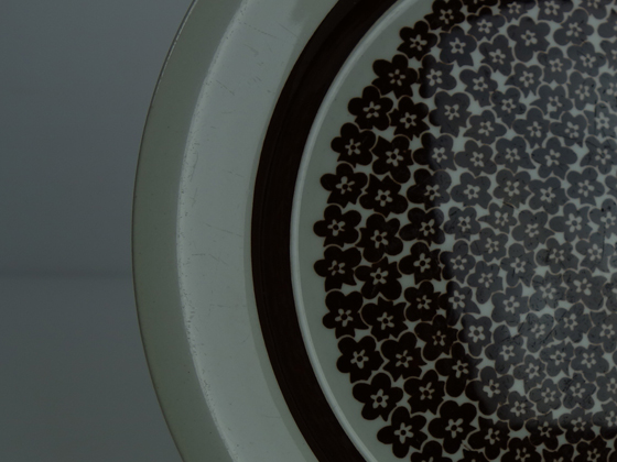 ARABIA/アラビア Faenza/ファエンツァ プレート20cm ブラウン