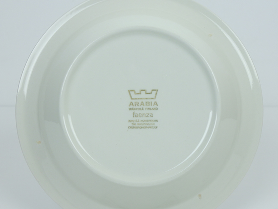 ARABIA/アラビア Faenza/ファエンツァ スープボウル20cm ブルー 003