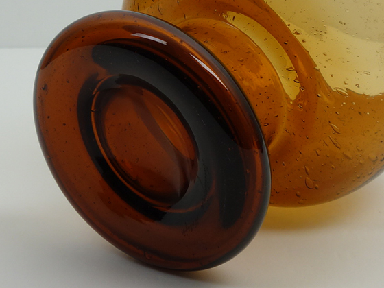 nuutajarvi vintage Sargasso(ブラウン)N559ベース NUUTAJARVI/ヌータヤルヴィ Sargasso/サルガッソ フラワーベース