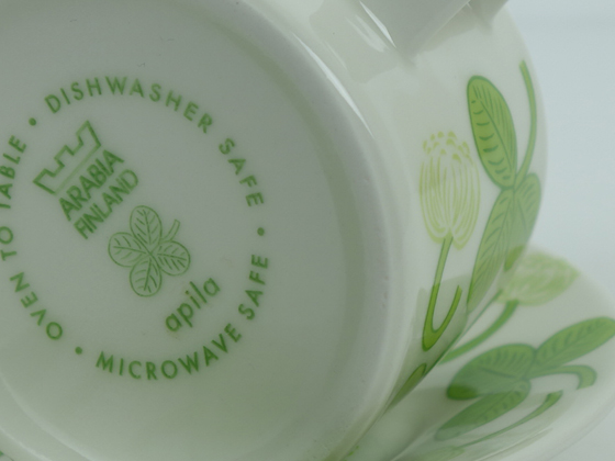 ARABIA/アラビア Apila/アピラ コーヒーカップ&ソーサー 001|北欧