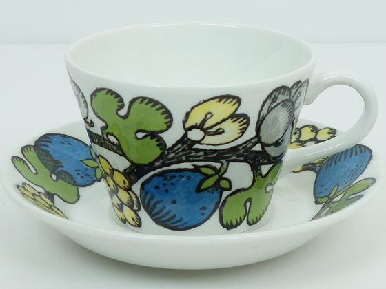 北欧ビンテージ　カップ&ソーサー　グスタフスベリ　RIVIERA Gustavsberg グスタフスベリ Riviera リヴィエラ カップ