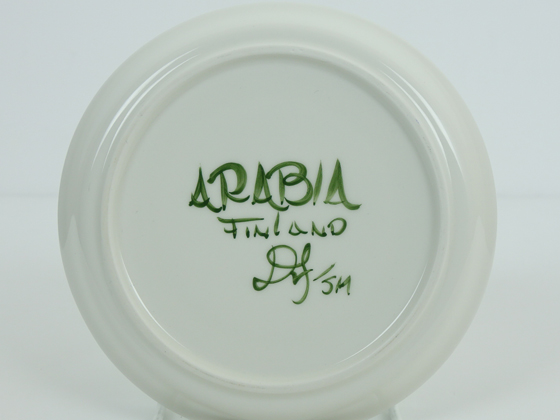 ARABIA/アラビア Palermo/パレルモ ティーカップ&ソーサー 001 ARABIA/アラビア Palermo/パレルモ ティーカップ&ソーサー 001