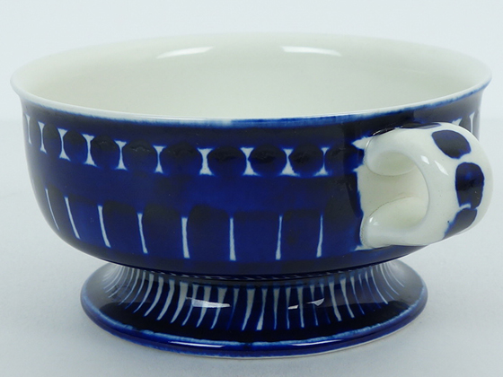 アラビア　バレンシア　ボウル　ヴィンテージ 美品))ヴィンテージ 北欧アラビア バレンシア ボウル（大）