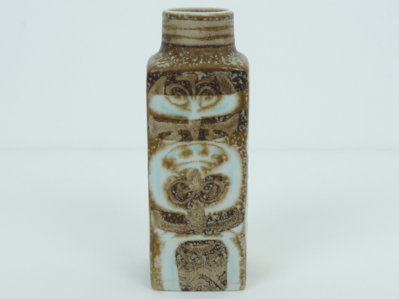 Royal Copenhagen/Aluminia Baca/バッカ フラワーベース スクエアS 721