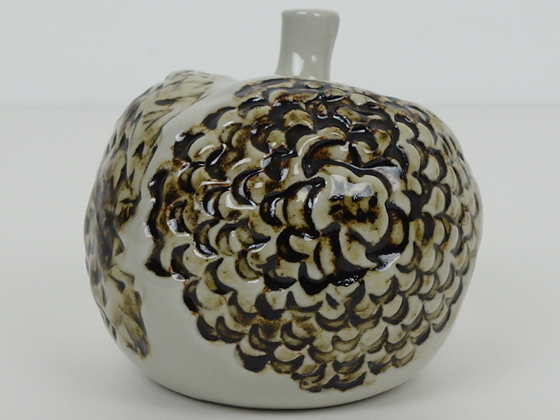 ARABIA/アラビア GOG りんごのオブジェ ブラウン 002|北欧ヴィンテージ