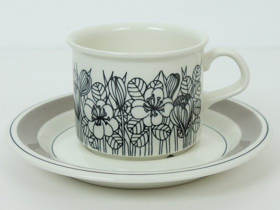 ARABIA/アラビア Krokus/クロッカス グレーリム コーヒーカップ ARABIA/アラビア Krokus/クロッカス グレーリム コーヒーカップ