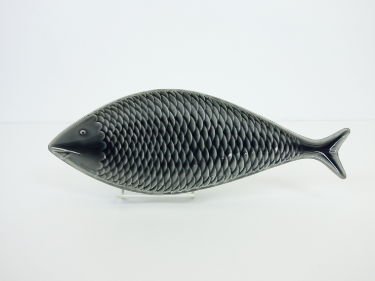 【値下げ】グスタフスベリ/お魚プレート31cmホワイト/ヴィンテージ 値下げ】グスタフスベリ/お魚プレート31cmホワイト/ヴィンテージ