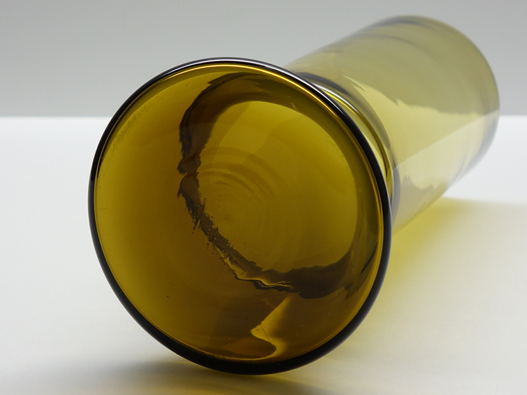 NUUTAJARVI/ヌータヤルヴィ VASE 1428 H22.5cm アンバー 001