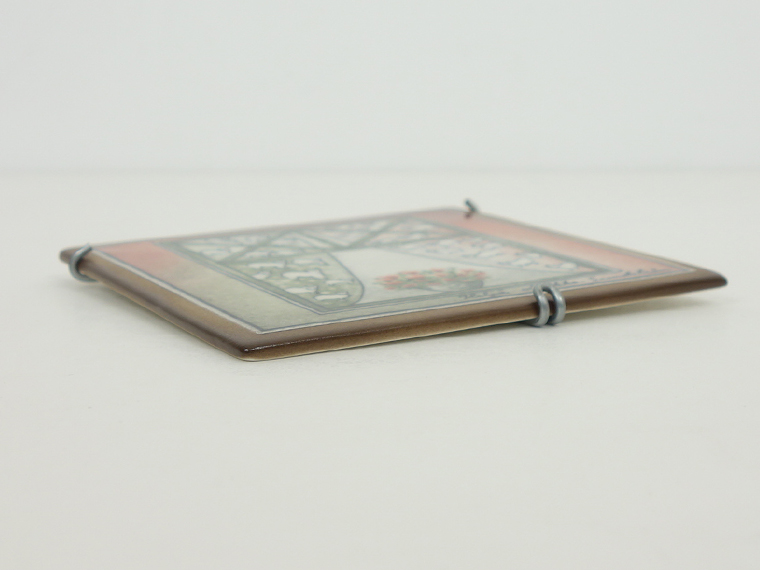 ARABIA/アラビア ヘルヤ・リウッコ=スンドストロムの陶板 Iloa