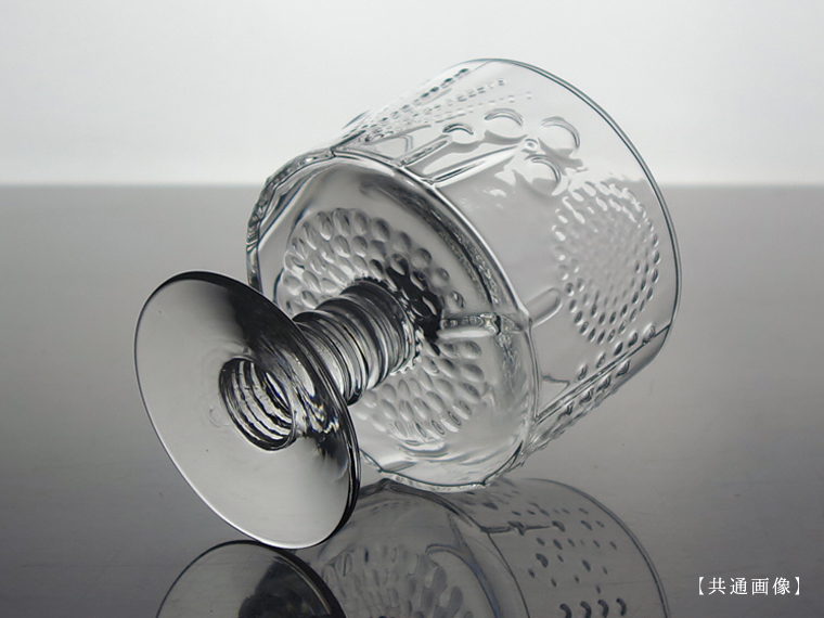 NUUTAJARVI/ヌータヤルヴィ Flora/フローラ 脚付きボウル クリア