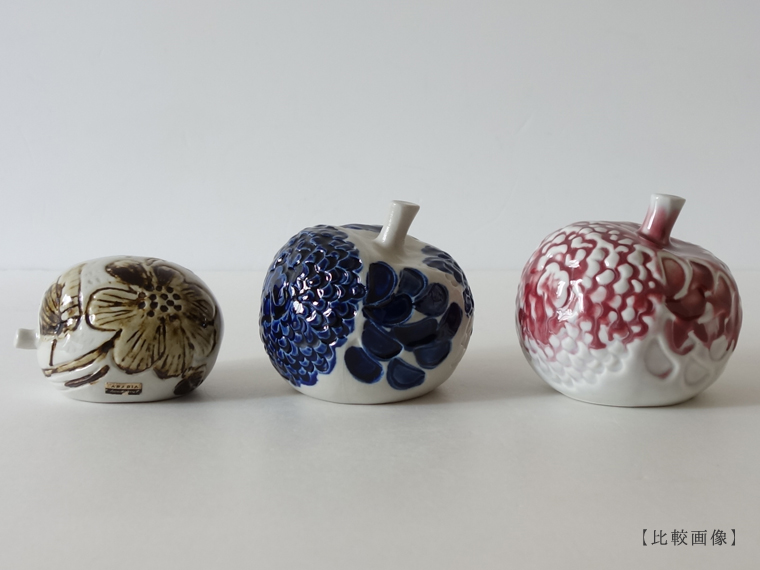 ARABIA/アラビア GOG りんごのオブジェ(横型) ブラウン 001|北欧