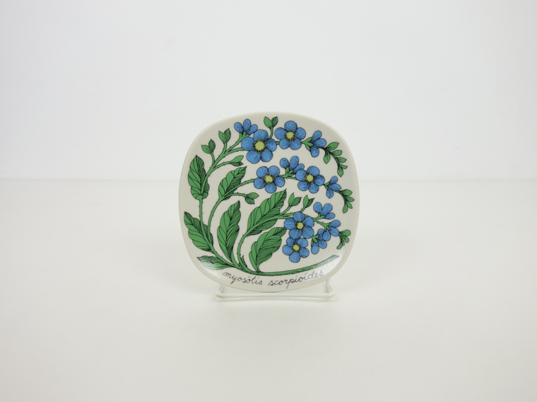 【vintage】ARABIA Botanicaワスレナグサ ARABIA/アラビア Botanica/ボタニカ myosotis scorpioides