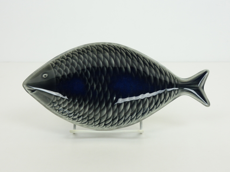 Gustavsberg グスタフスベリ フィッシュ 魚 プレート 北欧 GUSTAVSBERG グスタフスベリ お魚プレート(ブラウン) - 北欧雑貨