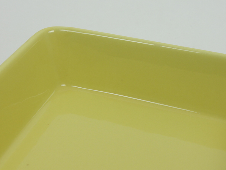 ARABIA/アラビア Kilta/キルタ スクエアプレート13.5cm イエロー 003