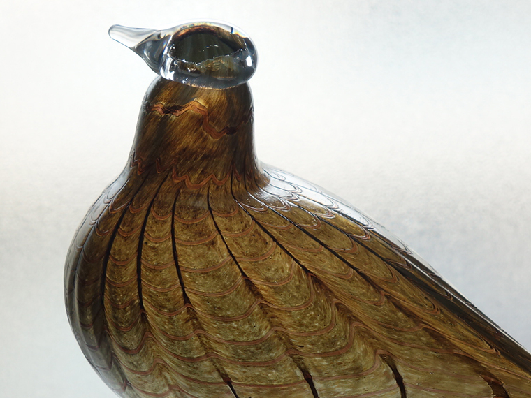 Birds by Toikka オイバトイッカ　PELTOPYY Iittala Oiva Toikka Annual Bird Birds 2022 Crake 145x115mm