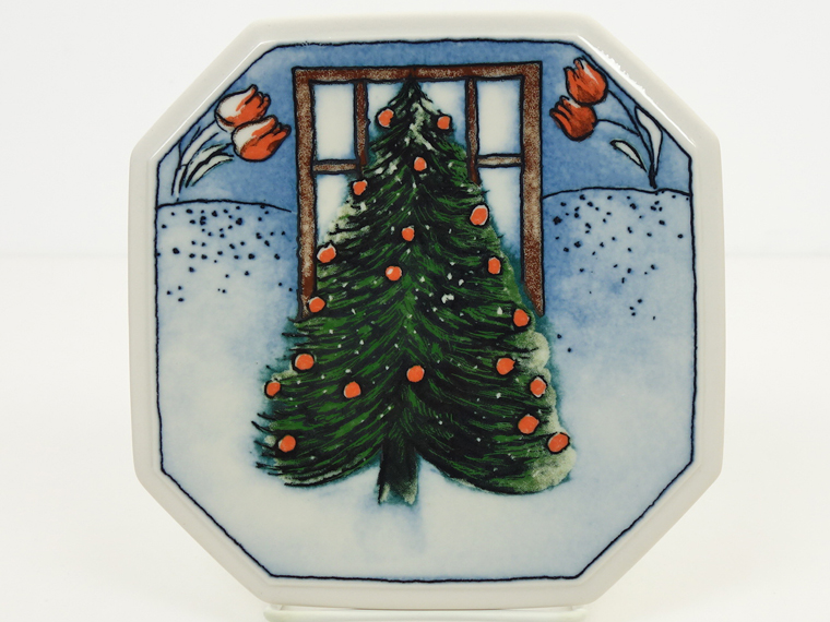 ARABIA×FINNAIR ヘルヤ・リウッコ=スンドストロムの陶板 CHRISTMAS