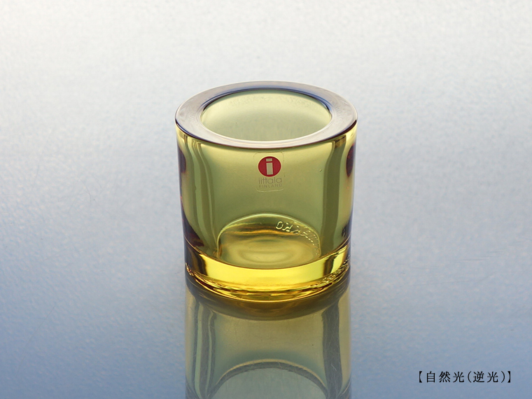 iittala/イッタラ KIVI/キヴィ キャンドルホルダー イエロー 001|北欧