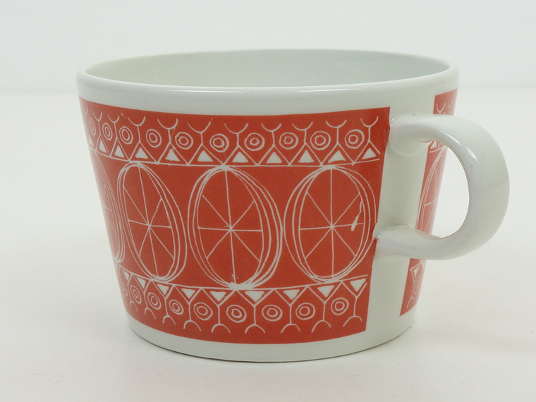 ARABIA/アラビア Susan/スーザン TVセット レッド 001|北欧