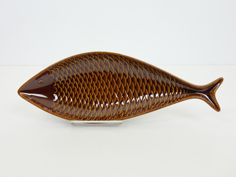 グスタフスベリ/スティグ・リンドベリ/お魚プレート31cmホワイト