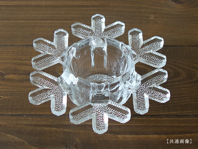 iittala/イッタラ Snow Crystal/スノークリスタル キャンドルホルダー 