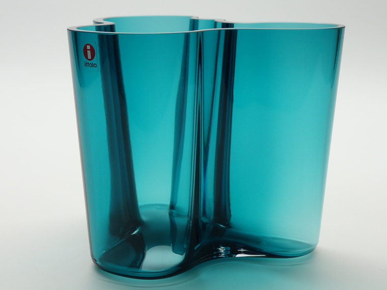 訳あり イッタラ アアルト aalto ベース 12cm 廃番コバルトブルー 訳あり イッタラ アアルト aalto ベース 12cm 廃番コバルト