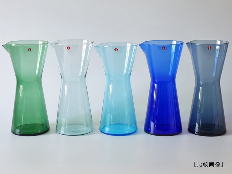 未使用　イッタラ　カルティオ　フラワーベース　花瓶　カイフランク iittala/イッタラ Kartio/カルティオ カラフェ ブルーベリー